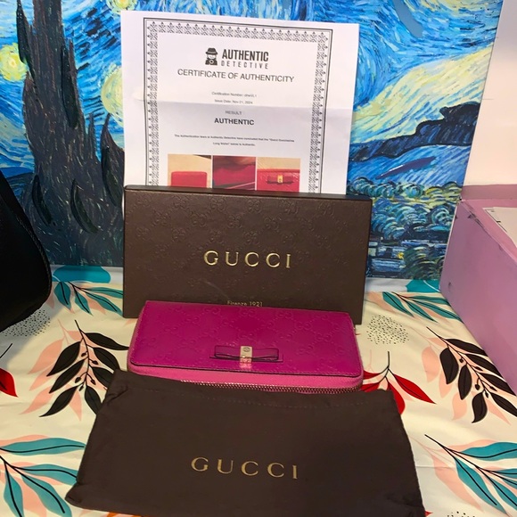 Gucci Guccissima  wallet - Picture 1 of 12